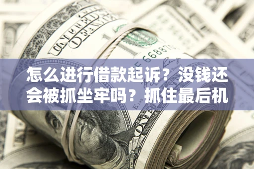 济南怎么进行借款起诉？没钱还会被抓坐牢吗？抓住最后机会！